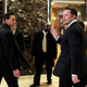 Tesla CEO Elon Musk entered Trump Tower ahead of a meeting of technology leaders in December 2016.